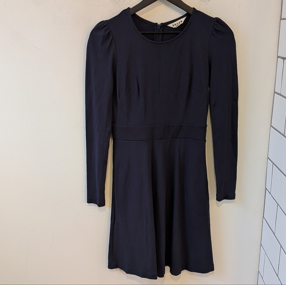 Boden Women's Navy Blue Penelope Jersey Dress Size 2R